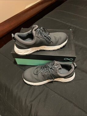 Women’s Grey Athletic Lace-Up Sneakers